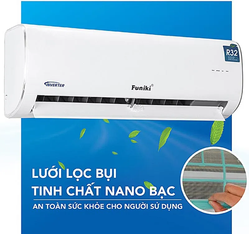 Lưới lọc Nano bạc – Không khí sạch khuẩn
